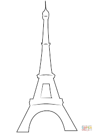 Eiffel Tower Coloringicturesage Free Little Images Dialogueeurope