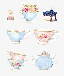 Vector Decorative Painted Watercolor Png Free Download Tea Art Tea Cup Drawing Watercolor