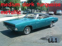 Image result for Light Turquoise 1968 Charger