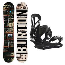 Burton Blunt Snowboard With Union Flite Pro Bindings