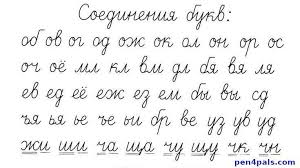 Free interactive exercises to practice online or download as pdf to print. Russian Cursive Connected Letters A Language Learners Forum