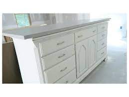 This dresser to kitchen diy is. Diy Dresser Kitchen Island Basement Tour Youtube