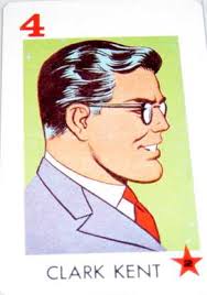 Vintage 1966 Ideal Original 'Clark kent' Card