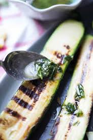 Herb Drizzled Grilled Zucchini Lemonsforlulu Com