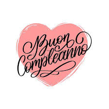 Buon Compleanno Hand Lettering Phrase Translated From Italian Hand Lettering Lettering Happy Birthday
