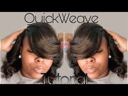 Detailed Quick Weave Tutorial No Leaveout Youtube Quick Weave Bob Weave Tutorial