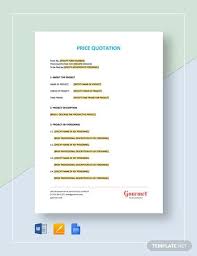Price Quote Template Word Google Docs Apple Pages Quote Template Quotations Be Yourself Quotes