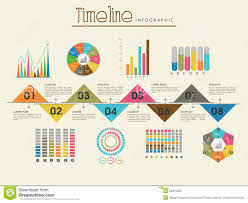 Creative Timeline Infographic Template Layout Stock