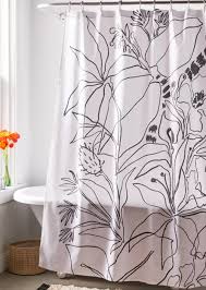 This set of shower curtains and rugs has a unique design that comes in vibrant colors. New Shower Curtain What Color To Match Rug Towels