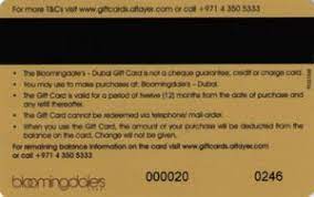 The bloomingdale's gift card department is available monday through saturday from 9 a.m. Gift Card Bloomingdale S Dubai Bloomingdale S United Arab Emirates Bloomingdale S Col Uae Blo 001