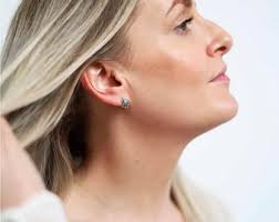 Sterling Silver Ornate Gemstone Stud Earrings