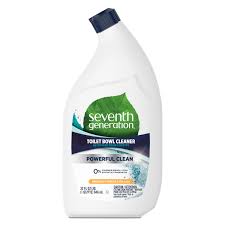 It would be best if you use the right cleaners for the right material. Toilet Bowl Cleaner Seventh Generation