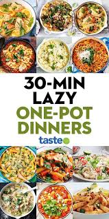 Want to make quick meals any time? 50 Lazy One Pot Dinners Ready In 30 Mins In 2021 Easy One Pot Meals Healthy One Pot Meals One Pot Meals