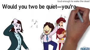 If so, i'm afraid, since i work in a very loud job environment (i assemble 747 engines). Loud Idioms By The Free Dictionary