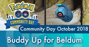 community day october 2018 guide buddy up for beldum