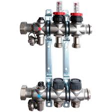 Comb Manifolds For Radiator Heating Collectors For Radiator And Underfloor Heating Systems