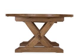 Vienna grey marble extending dining table with 6 imperial grey velvet dining chairs. Natural Oak Extendable Round Dining Table Athens Ez Living Furniture