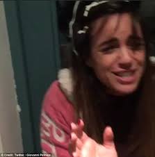 Georgia May Foote squirms in mayo fight with Giovanni Pernice