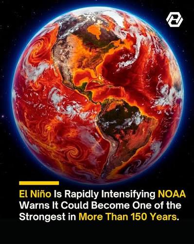 🌊🚨 El Niño Just Crossed a Major Threshold — It Could Become One of the  Strongest in More Than 150 Years A powerful El Niño is rapidly developing,  and scientists say it