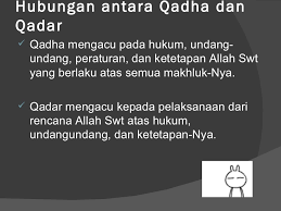 Contoh Soal Qada Dan Qadar