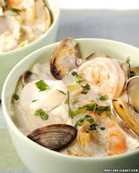 Seafood Chowder Recette Idee Recette Alimentation Chaudree De Mais