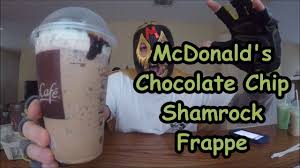 You can feel the ice bits in your mouth, and i also love the chocolate chip frappé from @mcdonalds! Chocolate Chip Frappuccino Mcdonald S