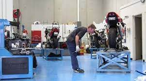Very Clean Motorcycle Workshop Motorcycle Workshop Garage Style Car Workshop