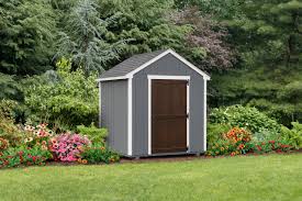 Personalized options include a false western front, concrete walls, a standing seam red metal roof, and double sliding loft doors! Amish Crafted Edgemont Wood Garden Shed Yardcraft
