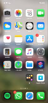 Ios 13 First Page Iphone Home Screen Layout Homescreen Iphone