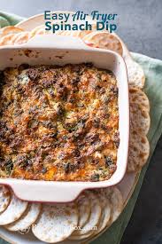 In a medium mixing bowl, whisk the eggs, sour cream, and heavy cream together. Air Fryer Spinach Dip Recipe Best Air Fried Recipe For Spinach Dip
