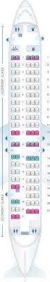 Seat Map Avanti Air Fokker 100 Avanti Air Air Serbia