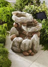 Solar Brunnen Felsen Gartendekoration Bader Garten Dekoration Diy Garten Dekoration Diy Garten Dekoration Ideen In 2020 Garden Design Diy Outdoor Frame Decor