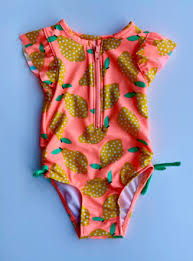 At kohl's, you'll find everything you need for your child's day at the beach or pool! Target Recalls Infant Toddler Girl S One Piece Rashguard Swimsuits Due To Choking Hazard Cpsc Gov