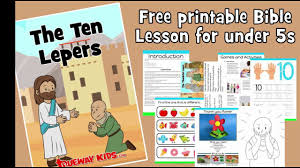 Jesus heals coloring pages download. The Ten Lepers Trueway Kids
