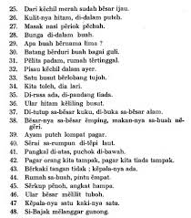 Long island and where to go: Backstage Teka Teki Zaman Dulu Dipetik Dari Buku Long Facebook