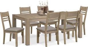 There are 1619 6 dining room chairs for sale on etsy, and they cost $925.88 on average. Tribeca Dining Table And 6 Dining Chairs American Signature Furniture