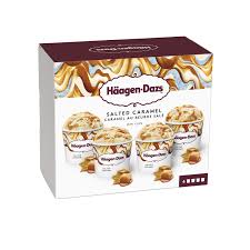 Glaces Caramel Beurre Sale Haagen Dazs Les 4 Mini Pots De 324g A Prix Carrefour Glace Caramel Beurre Sale Caramel Glace