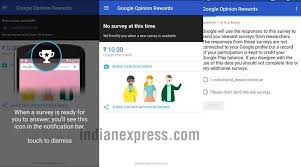 Just yesterday the app work with me. Google Opinion Rewards App Now Available In India Here S What It Does Technology News The Indian Express