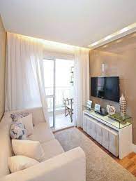Departamento en la ciudad de méxico divide sus espacios solo con hermosas estanterías y que se ve muy moderno ya que aplica un diseño muy completo y excepcional. Sala De Tv Moderna 10 Dicas Para Decorar 35 Projetos