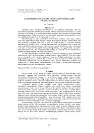 Penerapan erp di beberapa perusahaan di indonesia. 2