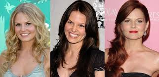 3 Shades Of Celebrities Women Who Have Rocked Blonde Brunette And Red Jennifer Morrison Hair Hair Highlights Brunette To Blonde