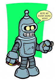 Bender Futurama Bite My Shiny Metal Bender Futurama Bender Mario Characters
