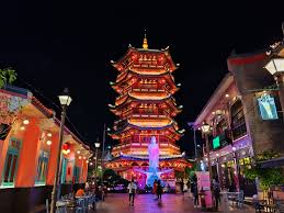 Chinatown at night ✨ China Town in Pantai Indah Kapuk (PIK ...