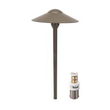Light Bronze Led Outdoor Landscape Lighting Hat Path Light Warm White Most Popular