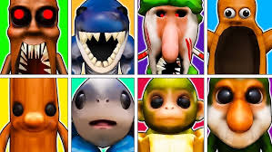 ROBLOX:Escape Papa Pizza's Pizzeria, EXE, Betty's Nursery, COP'S,EVIL  BARRY,ZOMBIES BARRY,EASTER