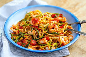 Shrimp Arrabbiata Zucchini Spaghetti Recipe Zucchini Spaghetti Recipe Healthy Meals For Two Recipes