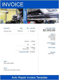 Zervant.com has been visited by 10k+ users in the past month Auto Repair Invoice Template Free Download Send In Minutes
