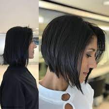 Hairstyles Hair Styles Hair Color Dark Bobs For Thin Hair