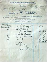 Rushden Research Group: Tilley's Bakery
