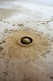 Petit Port Egg Land Art Environmental Art Sand Art